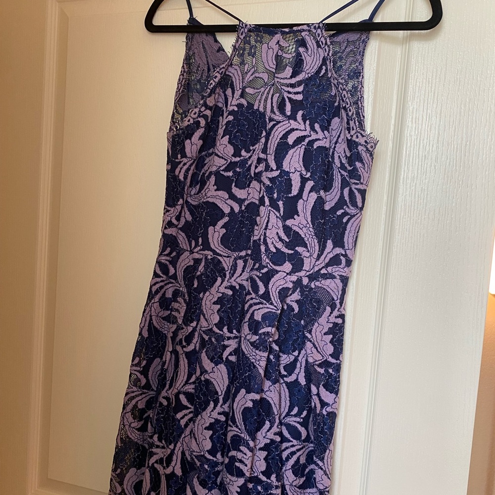 Semi-Formal floral lace dress: size S, brand: Francesca’s